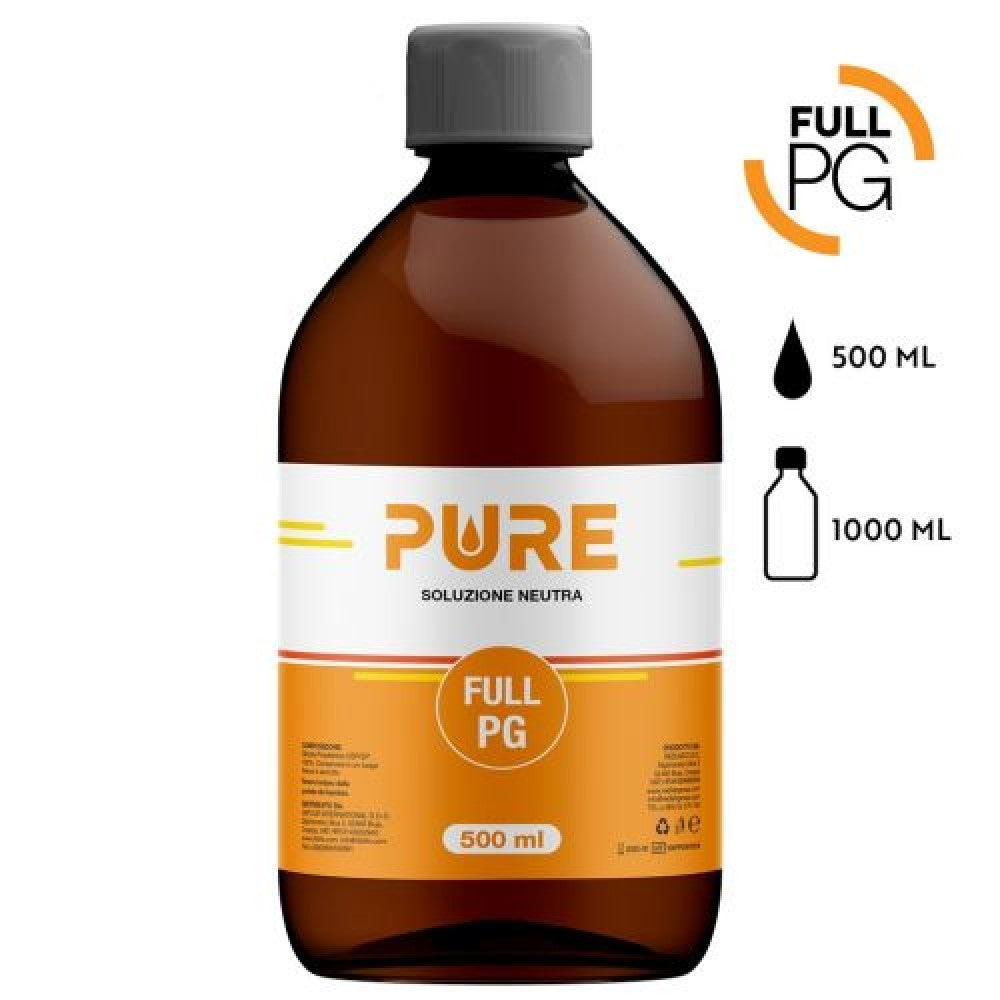 FULL PG - PURE - 500 ML - BOTTIGLIA 1000 ML