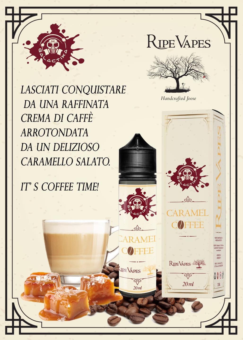Galactika And Ripe Vapes Aroma shot Series Caramel Coffee 20ml
